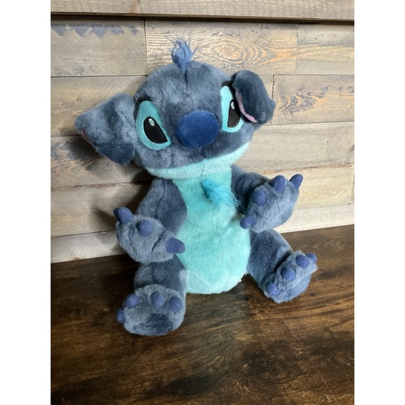 Disney Store Exclusive Stitch As Dog 14" Plush - Picture 1 of 2